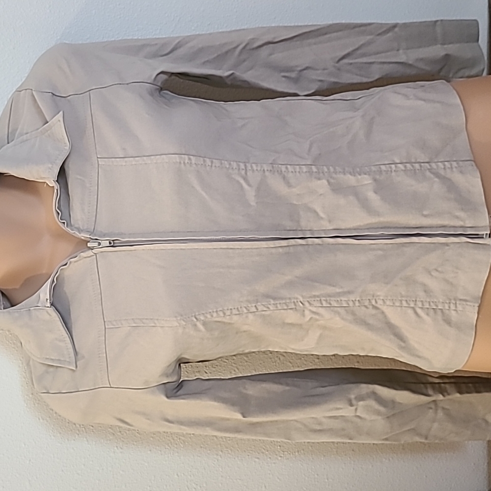 Backstage taupe jacket size small juniors